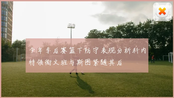 今年季后赛篮下防守表现分析科内特领衔文班与斯图紧随其后